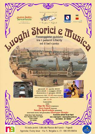 Passeggiate liberty e bel canto a chiaia